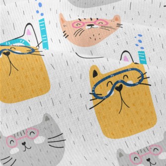 Cat With Diving Goggles Modern Jersey