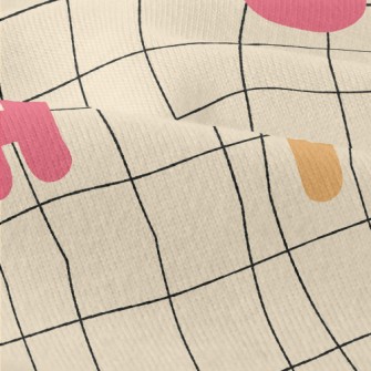 Colorful Twisted English Lette Modern Jersey