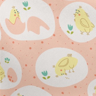 Chick Jumping Out Of Egg Pongee