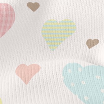 Pink And Tender Like Chocolate Stretch Jersey