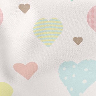 Pink And Tender Like Chocolate Lightweight Cotton Poplin