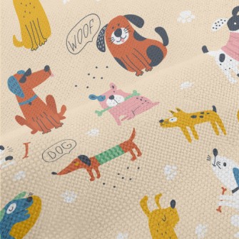 Cute American-style Dog Performance Linen