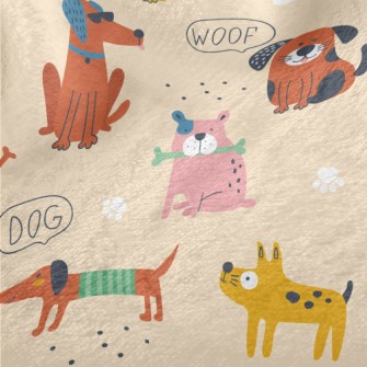 Cute American-style Dog Minky