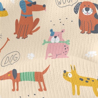 Cute American-style Dog Stretch Jersey