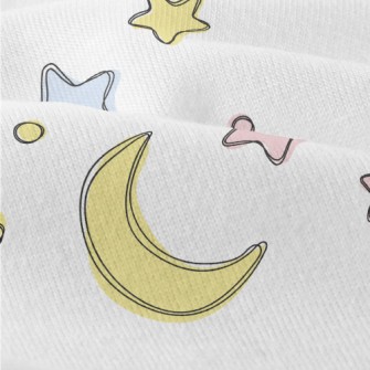 Hand Drawn Simple Stars And Mo Modern Jersey