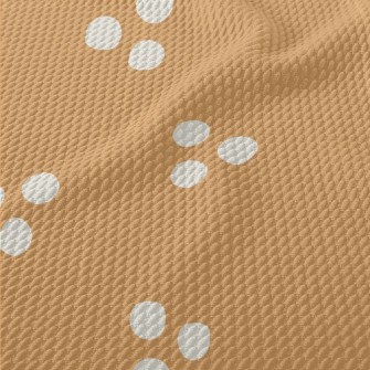Small White Dots Birdseye Piqué