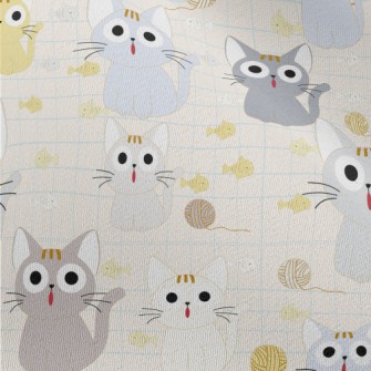 Cute Cat Chiffon