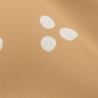 Small White Dots Chiffon