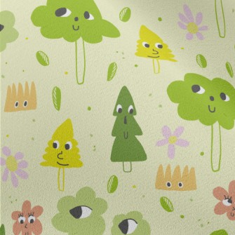 Strange And Lovely Trees And F Chiffon