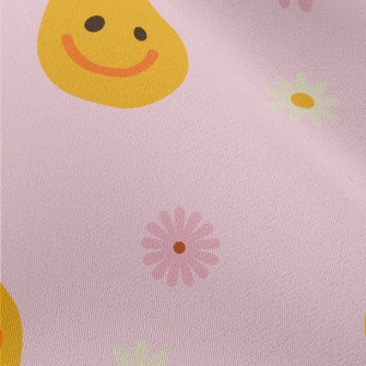 Innocent Smiles And Flowers Chiffon