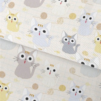 Cute Cat Waterproof Oxford