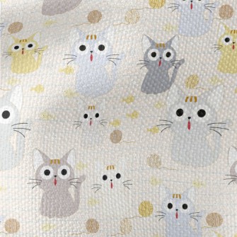 Cute Cat Waterproof Canvas