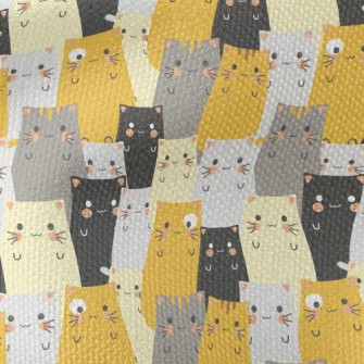 Different Breeds Of Cats Waterproof Canvas