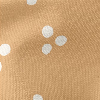 Small White Dots Waterproof Canvas