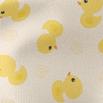 Cute Little Duck Waterproof Canvas