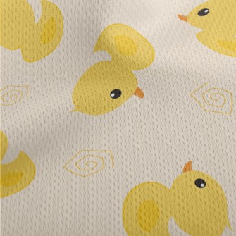 Cute Little Duck Athletic Mesh Flat Back