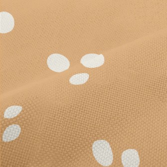 Small White Dots Performance Linen