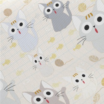 Cute Cat Twill