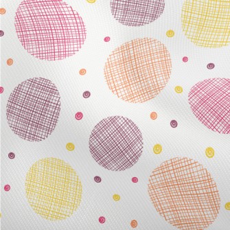 Hand Drawn Style Dots Dobby