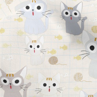 Cute Cat Micro Fleece