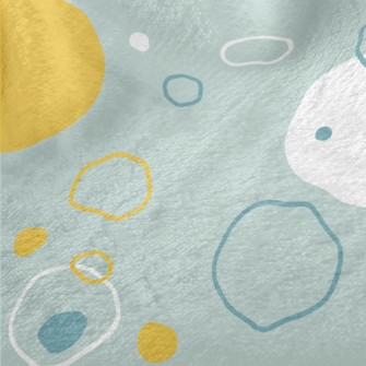 Irregular Round Shape Minky