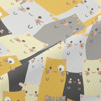 Different Breeds Of Cats Piqué