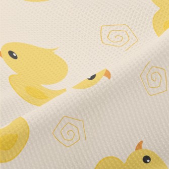 Cute Little Duck Piqué
