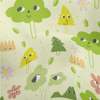 Strange And Lovely Trees And F Lightweight Performance Linen