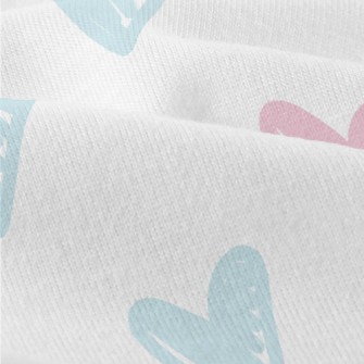 Hand Drawn Bright Love Heart Modern Jersey
