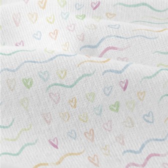 Watercolor Style Love Heart An Modern Jersey