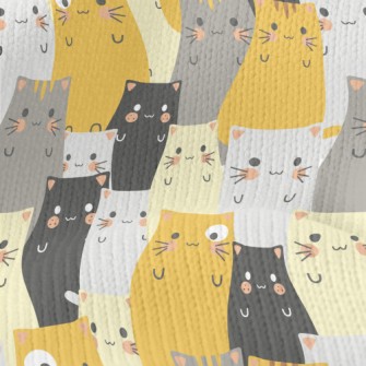 Different Breeds Of Cats Stretch Jersey