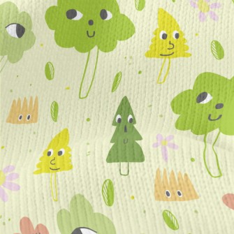 Strange And Lovely Trees And F Stretch Jersey