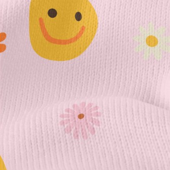 Innocent Smiles And Flowers Stretch Jersey