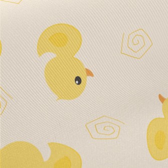 Cute Little Duck Midweight Cotton Poplin