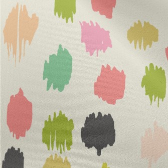 Irregular Dots With Colorful E Chiffon