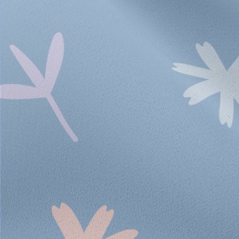 Simple Bright Flowers Chiffon