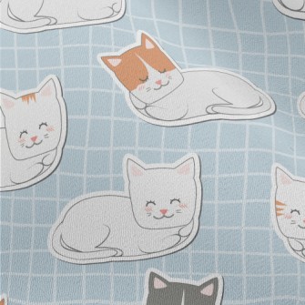 Cozy And Cute Cats Chiffon