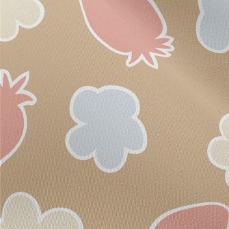 Color Silhouette Strawberry An Chiffon