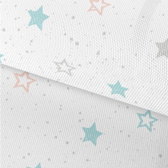 Colorful Spotted Stars Waterproof Oxford