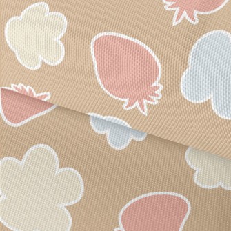 Color Silhouette Strawberry An Waterproof Oxford