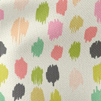 Irregular Dots With Colorful E Waterproof Canvas