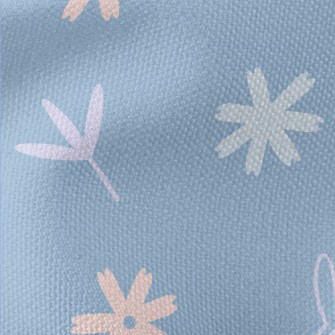 Simple Bright Flowers Waterproof Canvas
