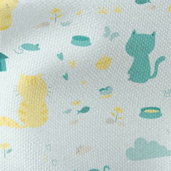 Cute Ordinary Kitten Waterproof Canvas