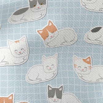 Cozy And Cute Cats Waterproof Canvas