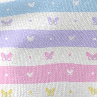 Brightly Colored Butterflies Waterproof Canvas