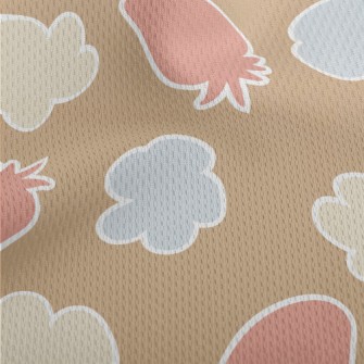 Color Silhouette Strawberry An Athletic Mesh Flat Back