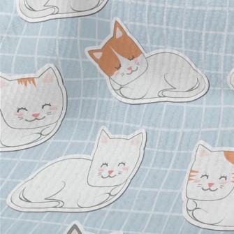 Cozy And Cute Cats Terry