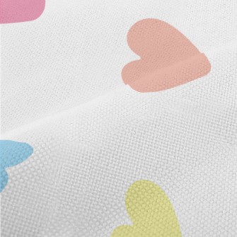 Brightly Colored Love Heart Performance Linen