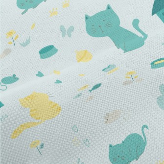 Cute Ordinary Kitten Performance Linen