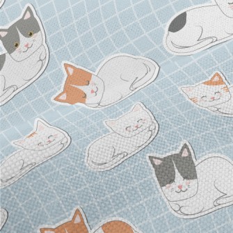 Cozy And Cute Cats Performance Linen